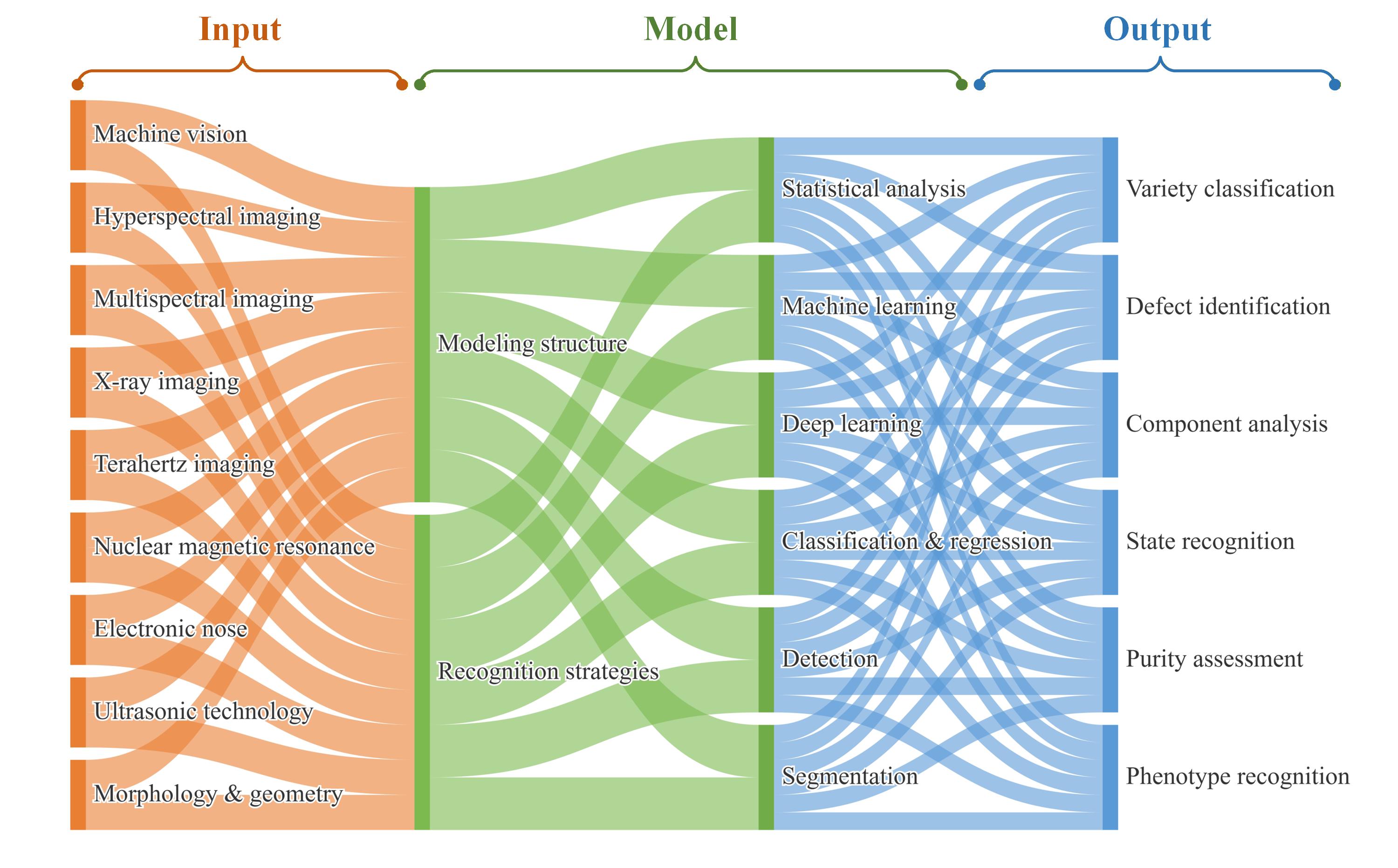 Fig. 2 General framework of seed non-destructive detection.